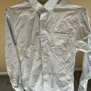 Vineyard Vines Light Blue Striped Button Down Shirt